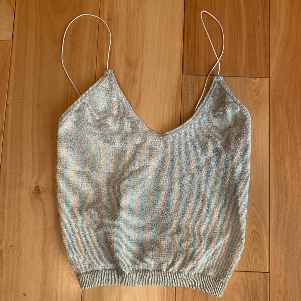 Free People Shimmer Seamless Bra Top
